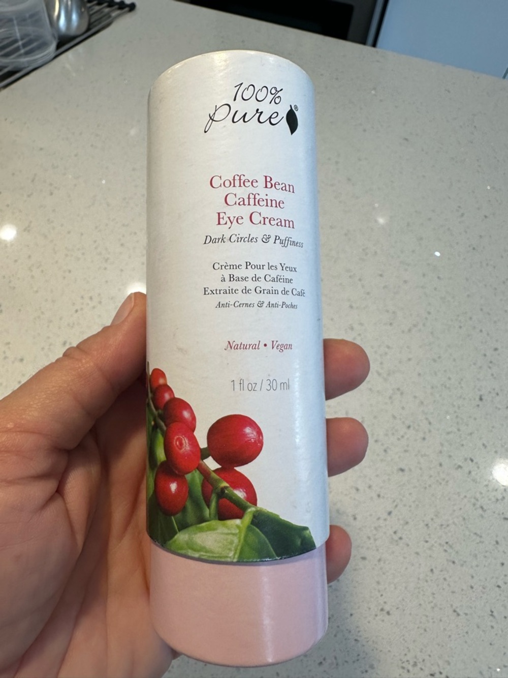 100% Pure Coffee Bean Caffeine Eye